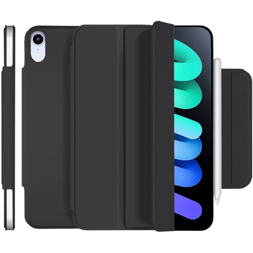 Аксесуар для iPad BeCover Case Book Magnetic Buckle Black (706824) for iPad mini 6 2021: Колір черный