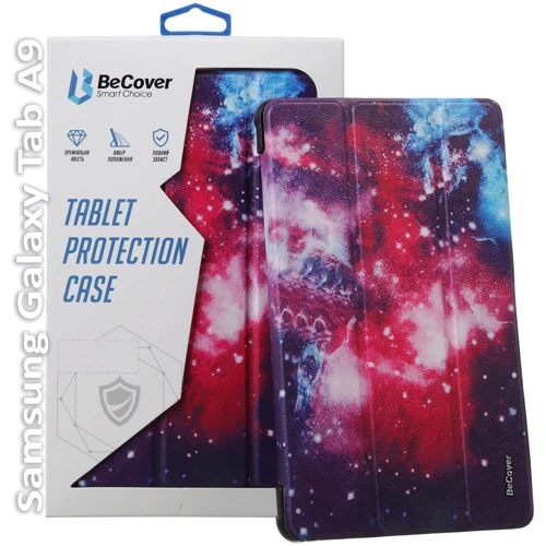 Аксесуар для планшетних ПК BeCover Smart Case Space для Samsung X115 Galaxy Tab A9 (709917): Колір різнокольоровий