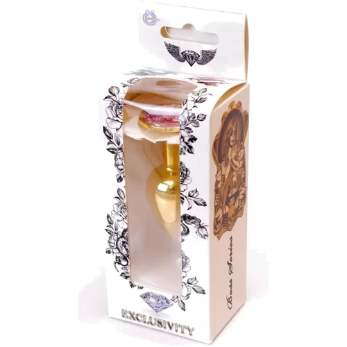 Анальная пробка BOSS of TOYS Boss Series - Jewellery Gold PLUG Rose S (BS6400018)