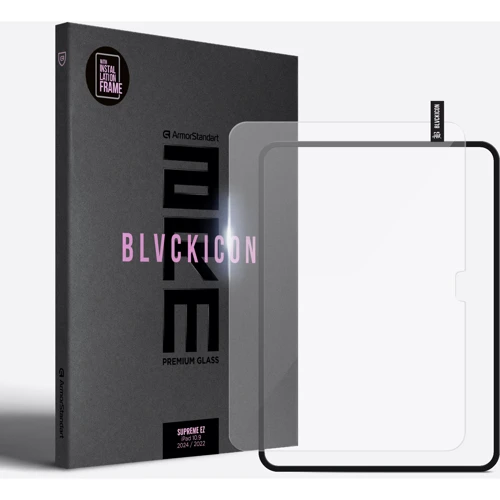 Аксессуар для iPad ArmorStandart Tempered Glass Supreme Black Icon for iPad 10.9 (2022 / 2024) / iPad 11 2025 (ARM78104)