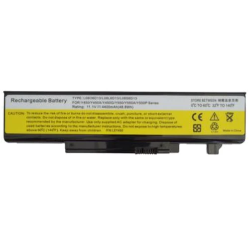 Батарея для ноутбука Lenovo-IBM L08S6D13 IdeaPad Y450 11.1V Black 5200mAh OEM (912164)