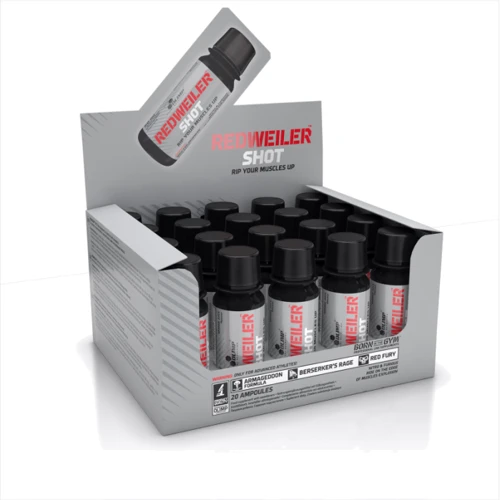 Olimp RedWeiler Shot 60 ml /2 servings/ Orange: Форма випуску порошок