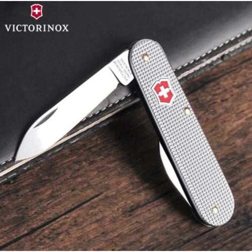 Мультитул Victorinox Alox Bantam 84мм/5предметов/рифленый серебристый (0.2300.26): Количество инструментов 5