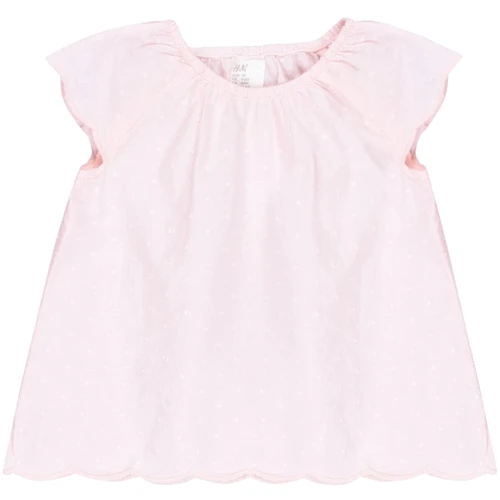 Блуза H&M 5674856Ф 68 см светло-розовая