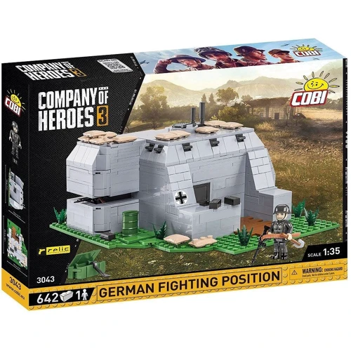 Конструктор COBI Company of Heroes 3 Німецький дот, 642 деталей: Серія Company of Heroes