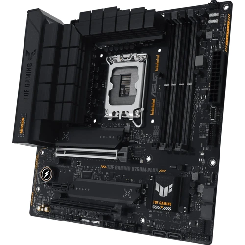 ASUS TUF GAMING B760M-PLUS UA: Роз'єми на задній панелі HDMI, Ethernet RJ-45, DisplayPort, USB Type-C, USB 3.2 Gen 1, USB 3.2 Gen 2, USB 2.0