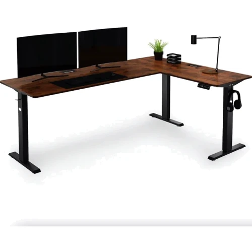 

Компьютерный угловой стол Di Volio Trani с регулируемой высотой коричневый (5902308238848)