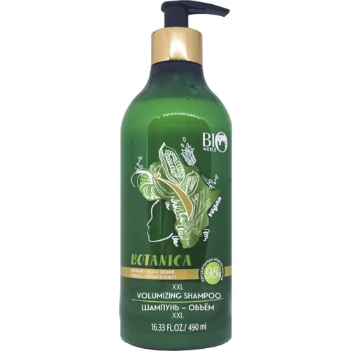 Bio World Botanica Шампунь Ревень Черный кунжут 490 ml