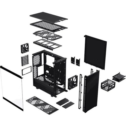 Корпус Fractal Design Define 7 Compact Light Tempered Glass (FD-C-DEF7C-03) фото 9