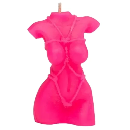 Свеча LOVE FLAME - Shibari II Pink Fluor, CPS13-PINK