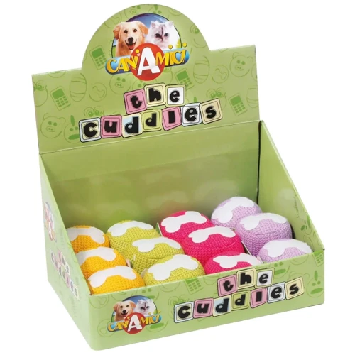 Игрушка для собак Croci мяч вязаный мягкий 7 см (C6098640): Производитель Croci