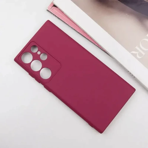 Чохол для телефона Lakshmi Case Silicone Cover Full Camera Marsala for Samsung S938 Galaxy S25 Ultra: Сумісність Samsung S938 Galaxy S25 Ultra