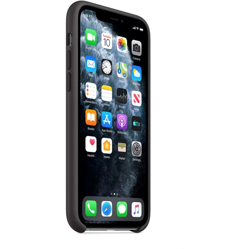 Чохол для iPhone Apple Silicone Case Black (MWYN2) for iPhone 11 Pro фото 5
