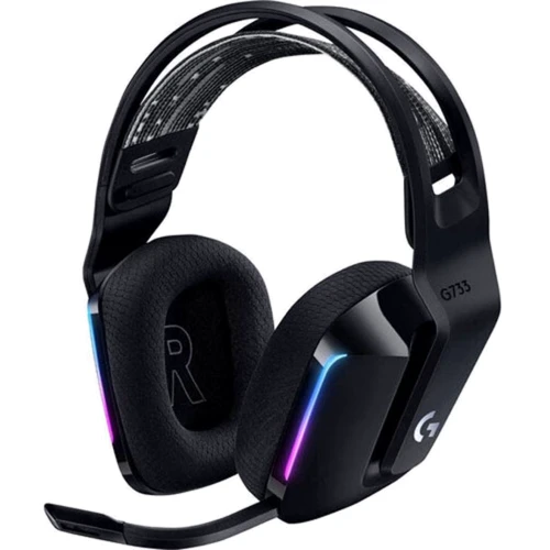 Наушники Logitech G733 Lightspeed Wireless RGB Gaming Headset Black (981-000864)