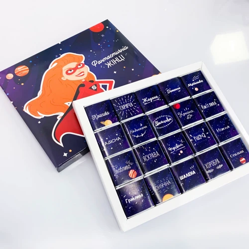 Шоколад Шоколадний набір Papadesign Big Фантастічній жінці: Виробник PAPAdesign