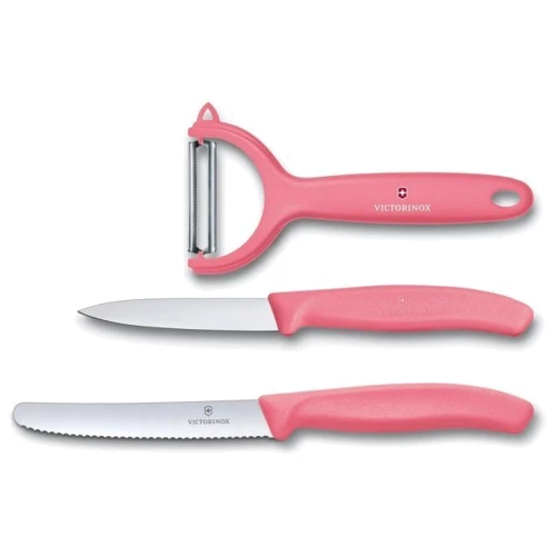 Набор кухонных ножей Victorinox SwissClassic Paring Set 3 пр. (6.7116.33L12): Метериал лезвия нержавеющая сталь