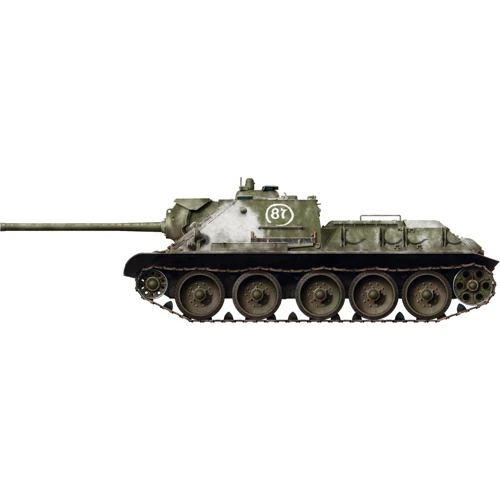 Сборная модель MiniArt Советская САУ СУ-85 образца 1944 г., ранних выпусков набор с полным интерьером (MA35204) фото 8