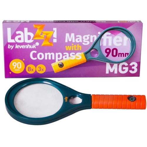 Лупа з компасом Levenhuk LabZZ MG3 (70812): Виробник Levenhuk