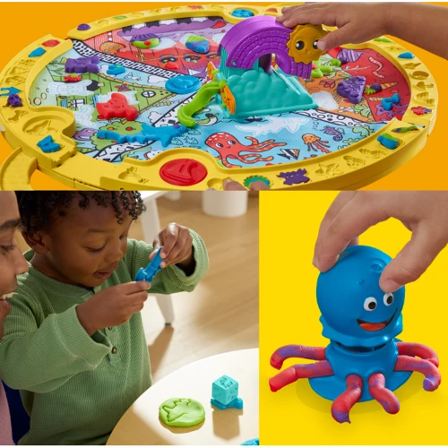 Набір для творчості HASBRO PLAY-DOH PD із пластиліном та зі складним килимком для зберігання (F9143): Вік от 3-х лет