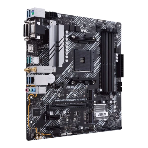 ASUS PRIME B550M-A WIFI II: Оперативная память 4xDDR4 4800 МГц, до 128 ГБ