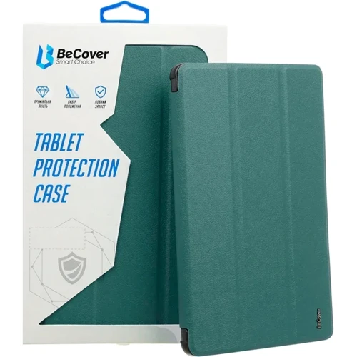 Аксесуар для iPad BeCover Tri Fold Soft TPU Silicone Dark Green для iPad 10.2 2019-2021/iPad Air 2019/Pro 10.5 (708514)