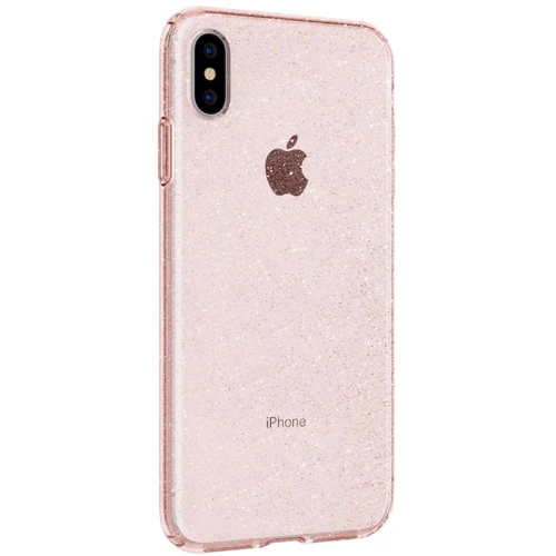 Чехол для iPhone Spigen Liquid Crystal Glitter Rose Quartz (065CS25124) for iPhone Xs Max: Тип чехла накладка на заднюю часть