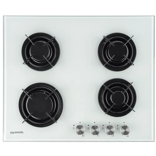 Варочная поверхность газовая Pyramida PFG 646 S WHITE