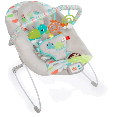 Шезлонг Bright Starts Happy Safari Bouncer (11508)