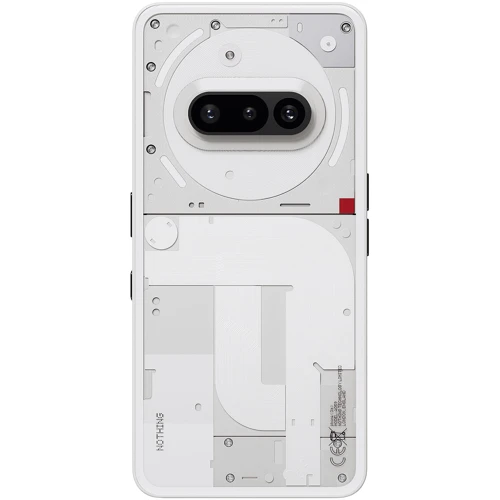 Смартфон Nothing Phone (3a) 8/128Gb White: Слот для карт пам'яті Відсутнє