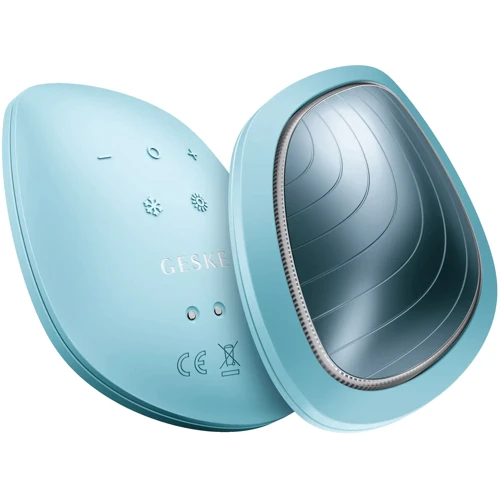 Ультразвукова маска тепло та холод GESKE Sonic Warm&Cool Mask 9в1 turquoise фото 3