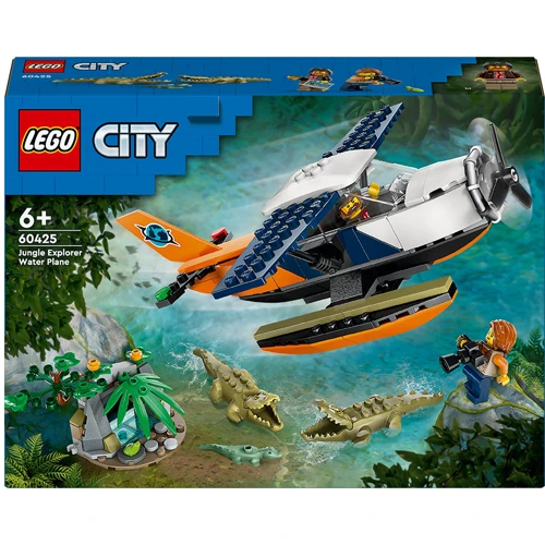 Конструктор LEGO City Водный самолет для исследования джунглей (60425)