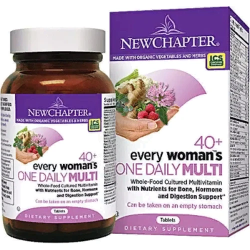 New Chapter Every Woman's 40+, One Day Multi, 24 Tablets (NC0365)
