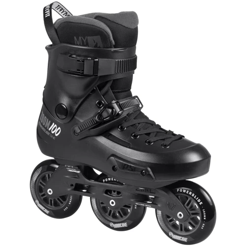 Роликовые коньки Ролики Powerslide Zoom Pro 100 black, 45,0-46,0 (902410): Тип раздвижные