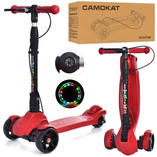 Самокат iTrike JR 3-060-40-R MAXI красный