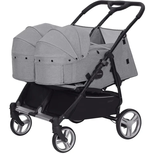 Универсальная коляска 2 в 1 для двойни Carrello Connect Rock Gray (CRL-5502/1 Rock Gray): Количество блоков 2