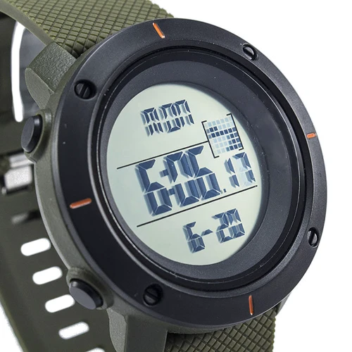 Наручний годинник Skmei 1215 Army Green: Тип циферблата Цифровий (електронний)