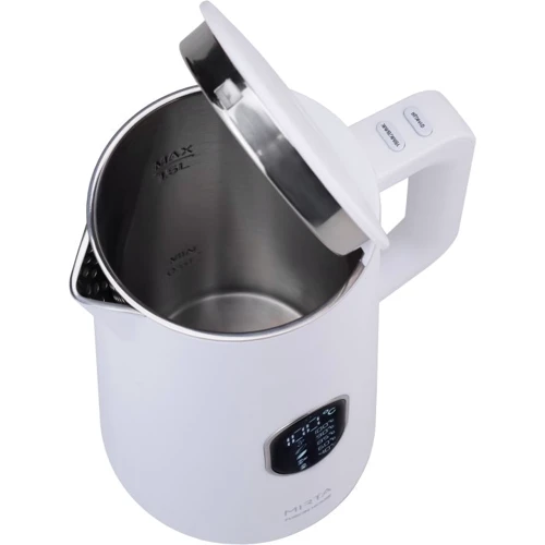 Электрочайник Mirta Fusion House KT-1000W: Объем, л 1.5