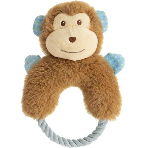 Іграшка для собак GimDog Monkiss rope Мавпа 21 см коричнева (8009632060897)