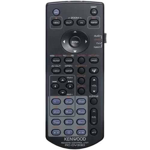 Kenwood DDX-8054BT: Дисплей 7" TFT (800 х 480), сенсорный