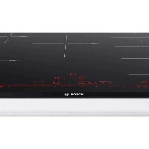 Варочная поверхность Bosch PXV875DC1E: Расположение панели спереди