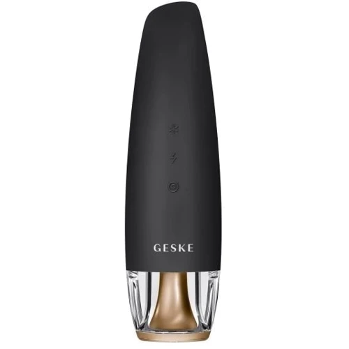 Антивозрастной LED-излучатель для восстановления кожи лица GESKE Anti-Aging Skin Renewer 9в1 gray (HB0578)