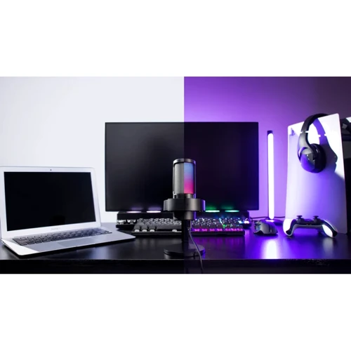 Микрофон Fifine A8 RGB Black: Способ подключения Проводной
