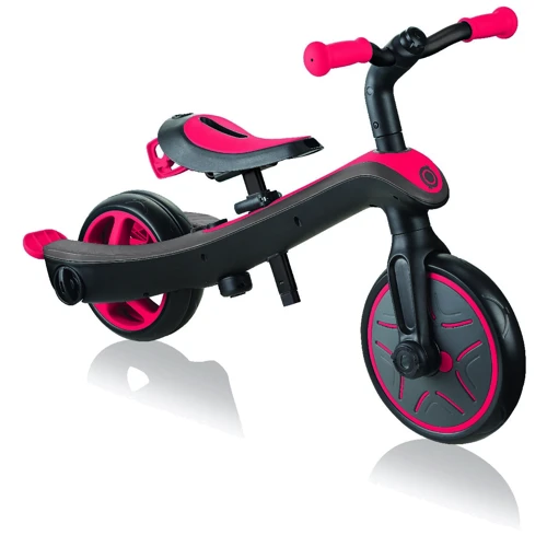 Велосипед детский GLOBBER EXPLORER TRIKE 4в1, красный, до 20кг, 3 колеса (632-102): Тормоза Ножной