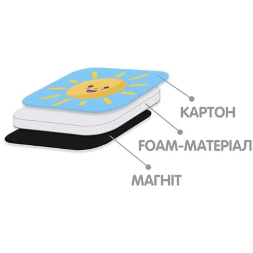 Магнитный календарь Vladi Toys на украинском (VT5555-04)