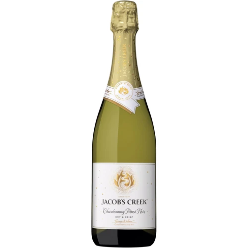 Вино Jacob's Creek Chardonnay Pinot Noir 0.75л, ігристе біле сухе, 10-13%