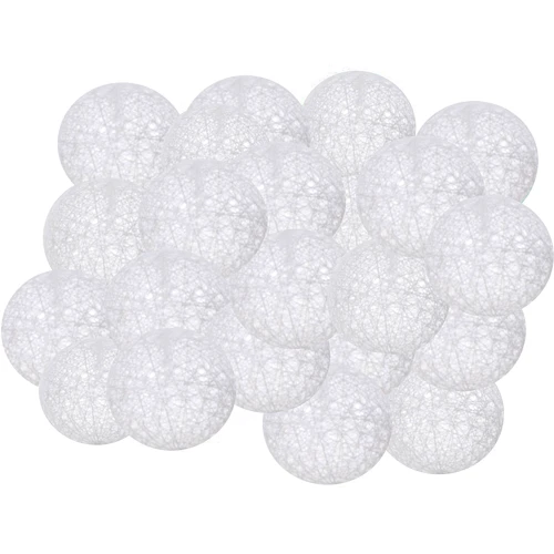 Гирлянда на батарейках Springos Cotton Balls 6 м 30 LED CL0049 Warm White фото 6