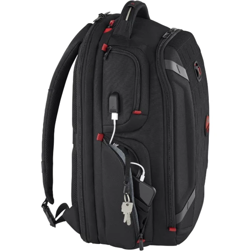 Сумка для ноутбуков Wenger 17.3" Tech PlayerOne Gaming Black: Материал полиэстер