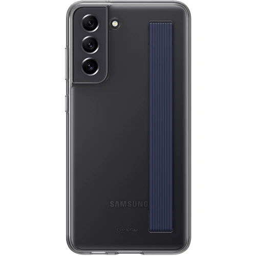 Чохол для телефона Samsung Clear Strap Cover Dark Gray (EF-XG990CBEGRU) для Samsung G990 Galaxy S21 FE