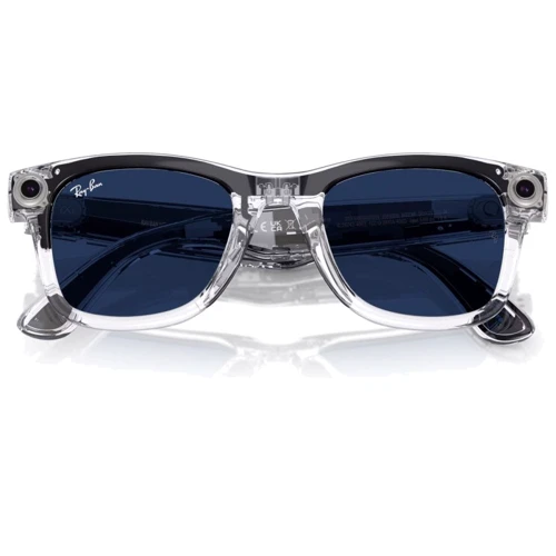 Смарт-окуляри Ray-Ban Meta Wayfarer Limited Edition Transitions - Clear/Sapphire size M (RW4006 602/MF 50-22) фото 4