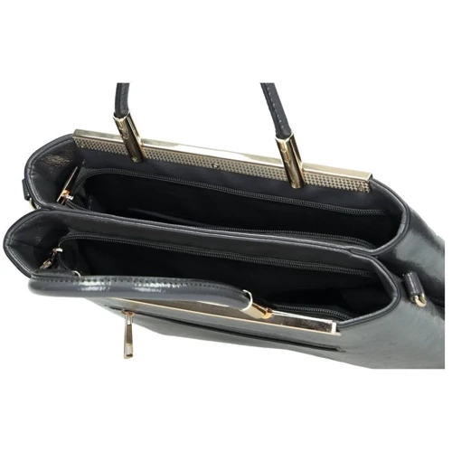 Женская сумка тоут Nobo серая (NBAG-H2620-C019): Фактура Глянцевая, Гладкая